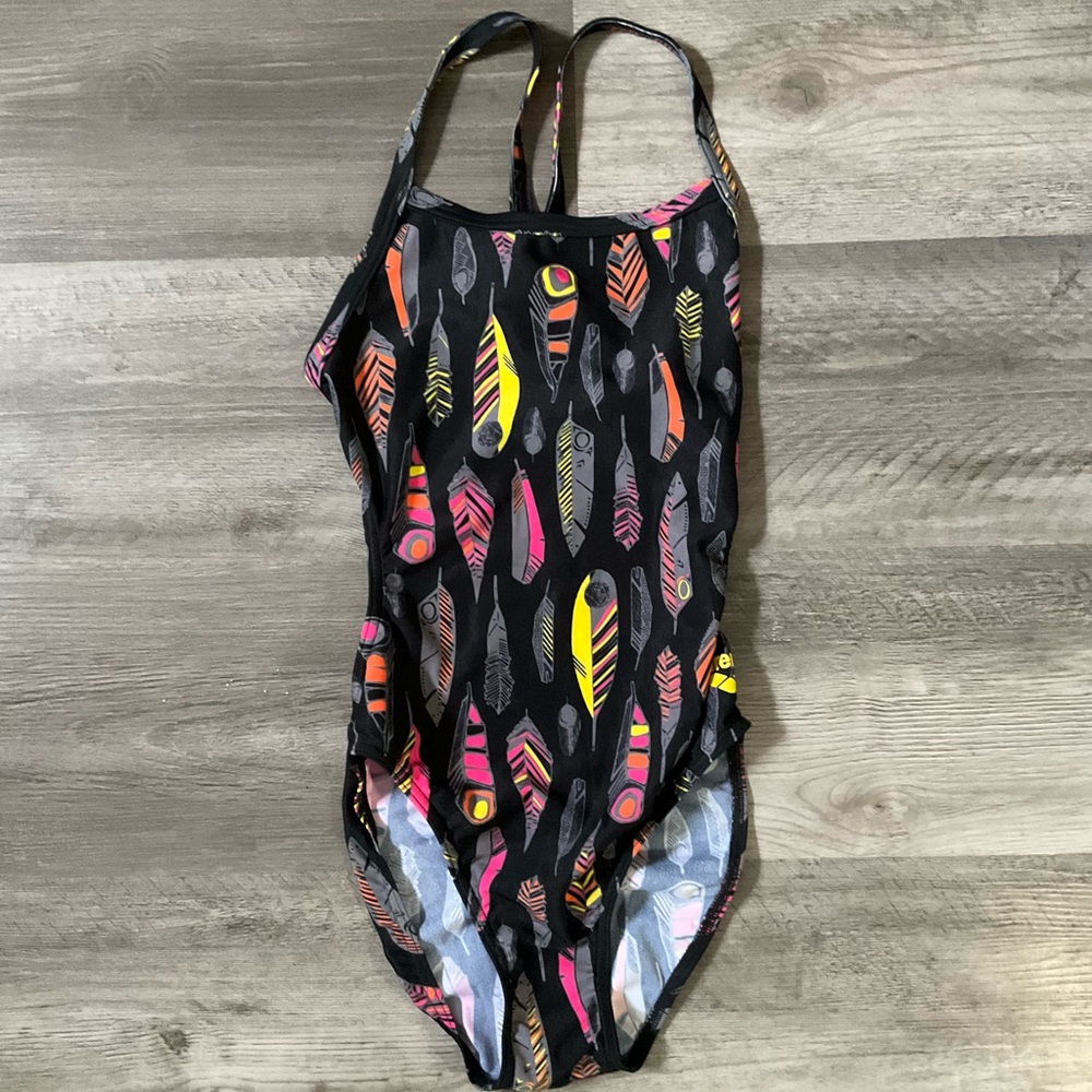 Arena Feather Print Swimsuit (Retired Print)